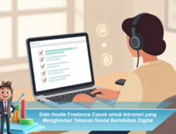 Side Hustle Freelance Cocok untuk Introvert yang Menghindari Tekanan Sosial Berlebihan Digital