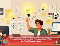Strategi Produktif Mengelola Pekerjaan Kreatif Agar Ide Tetap Mengalir Lancar