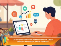 Cara Dapat Uang Online Melalui Pekerjaan Digital Berbasis Permintaan Tanpa Jam Kerja