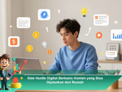Side Hustle Digital Berbasis Konten yang Bisa Dijalankan dari Rumah