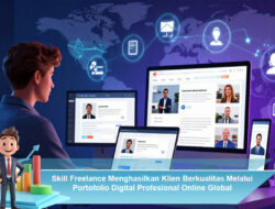 Skill Freelance Menghasilkan Klien Berkualitas Melalui Portofolio Digital Profesional Online Global