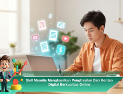 Skill Menulis Menghasilkan Penghasilan Dari Konten Digital Berkualitas Online
