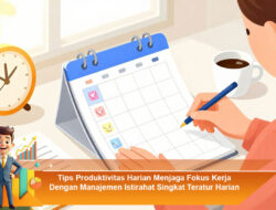 Tips Produktivitas Harian Menjaga Fokus Kerja Dengan Manajemen Istirahat Singkat Teratur Harian