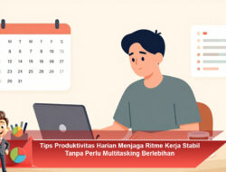 Tips Produktivitas Harian Menjaga Ritme Kerja Stabil Tanpa Perlu Multitasking Berlebihan
