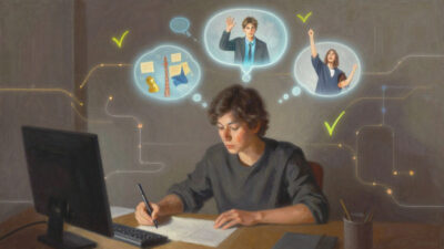 Teknik Visualisasi Keberhasilan Untuk Memotivasi Diri Sendiri Menyelesaikan Tugas Yang Sulit